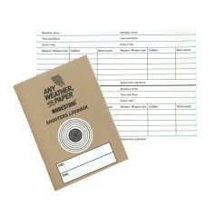   MODESTONE Shooter's all-weather logbook 105 x 148 mm tan